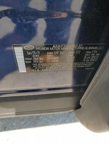 2022 HYUNDAI SANTA FE S 5NMS3DAJ8NH380503