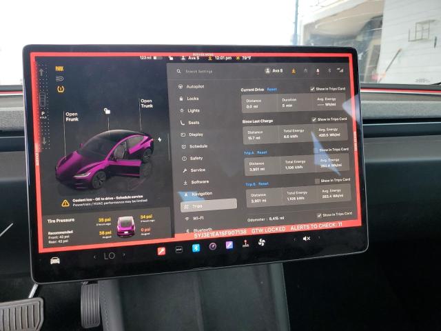 2025 TESLA MODEL 3 - 5YJ3E1EA1SF907138