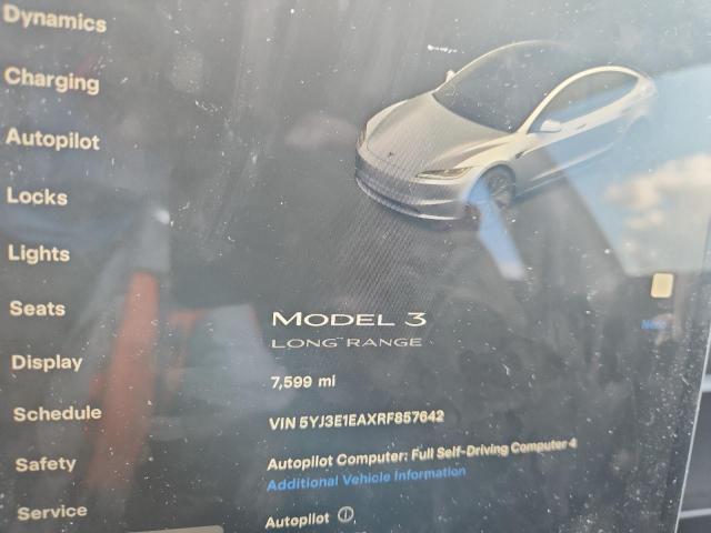 2024 TESLA MODEL 3 5YJ3E1EAXRF857642