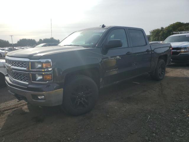 CHEVROLET SILVERADO 2014 gray crew pic gas 3GCUKREC3EG256154 photo #1