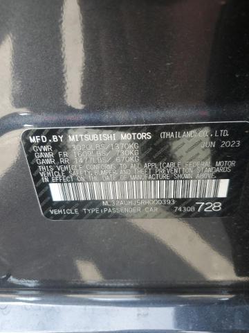 2024 MITSUBISHI MIRAGE ES ML32AUHJ5RH000393