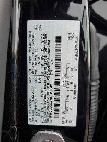 2021 FORD ESCAPE SE 1FMCU9BZ2MUB19342