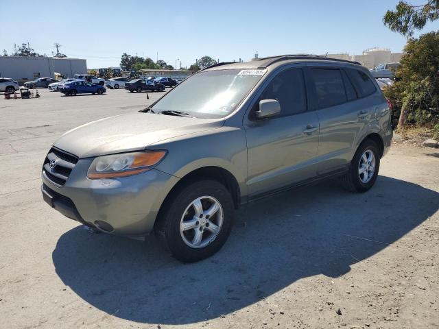 HYUNDAI SANTA FE G 2008 green  gas 5NMSG13D78H201074 photo #1