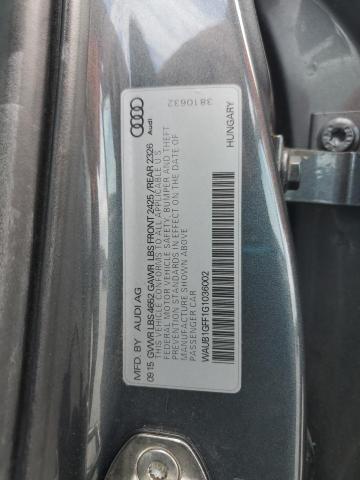 2016 AUDI S3 PREMIUM WAUB1GFF1G1036002