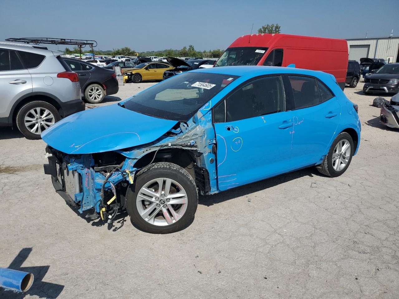 Lot #3289684176 2020 TOYOTA COROLLA SE