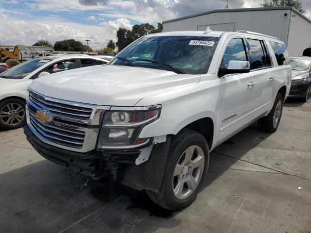 CHEVROLET SUBURBAN K 2019 white  gas 1GNSKJKCXKR149313 photo #1