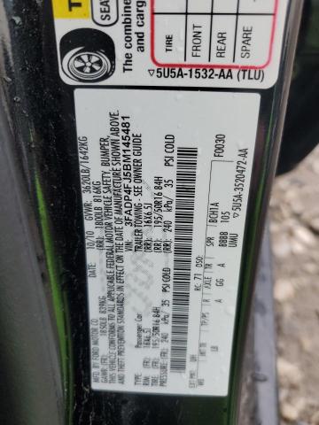 2011 FORD FIESTA SES - 3FADP4FJ5BM145481