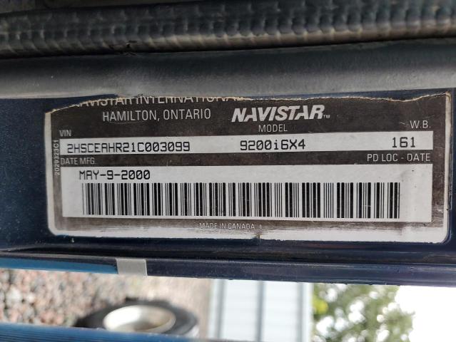 2001 INTERNATIONAL 9200I #3294430511