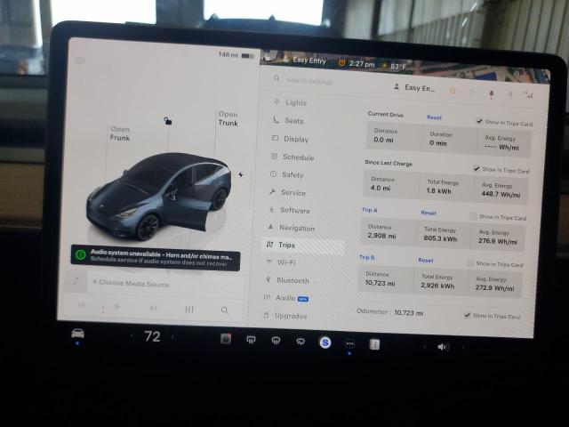 2024 TESLA MODEL Y 7SAYGDED5RF019243