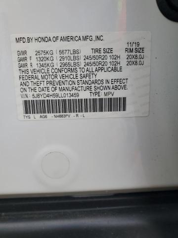 2020 ACURA MDX TECHNOLOGY 5J8YD4H59LL013459