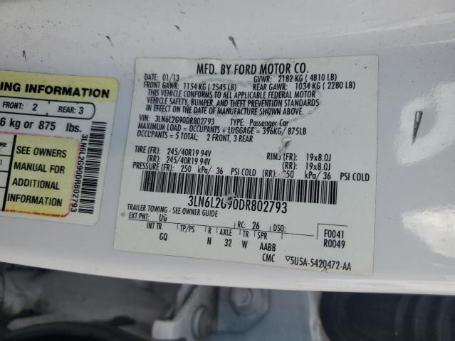 2013 LINCOLN MKZ - 3LN6L2G90DR802793