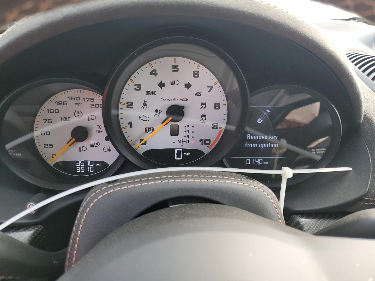 PORSCHE BOXSTER SPYDER RS