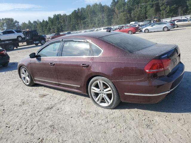 VOLKSWAGEN PASSAT SEL 2013 burgundy sedan 4d diesel 1VWCN7A36DC045476 photo #3