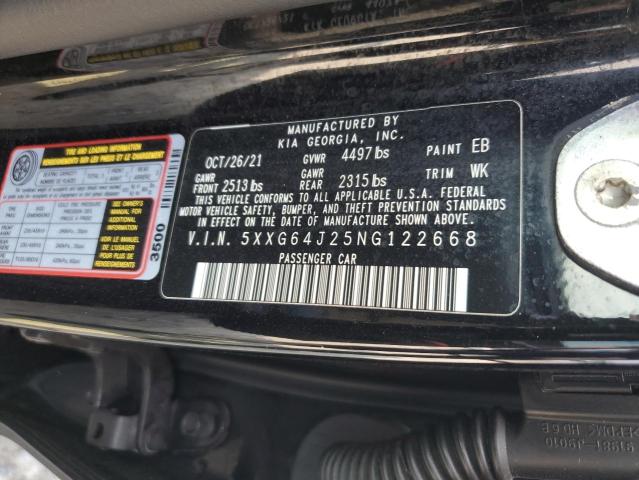 2022 KIA K5 GT LINE 5XXG64J25NG122668