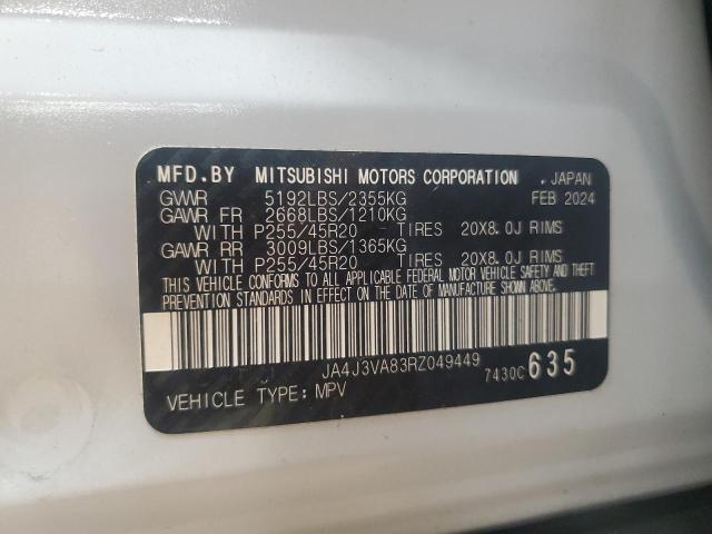2024 MITSUBISHI OUTLANDER JA4J3VA83RZ049449