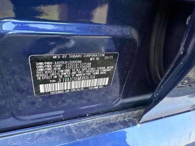 2021 SUBARU WRX PREMIU JF1VA1C66M9806764