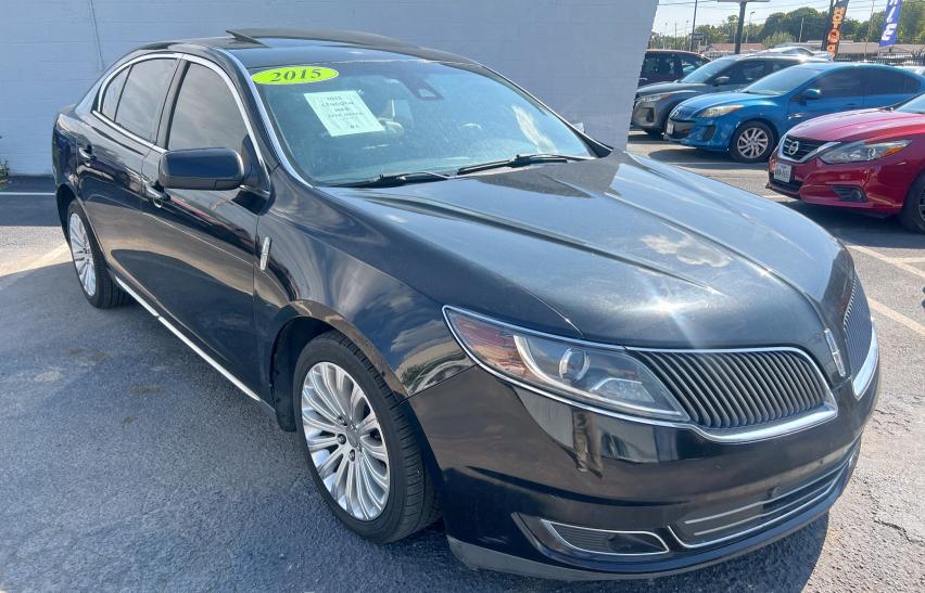 LINCOLN MKS 2015 black sedan 4d gas 1LNHL9DK7FG602531 photo #1