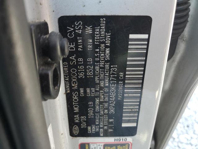 2019 KIA RIO S 3KPA24AB3KE171731