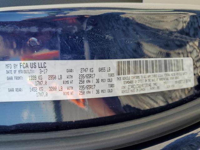 2017 CHRYSLER PACIFICA LX 2C4RC1CG8HR739146