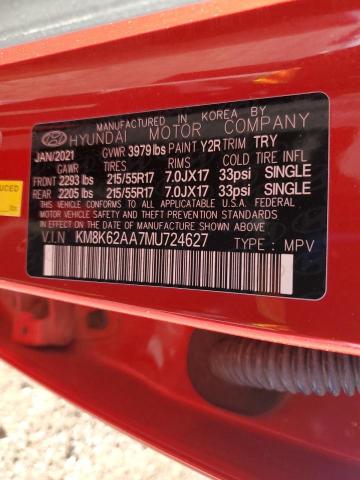 2021 HYUNDAI KONA SEL PLUS #3291225954