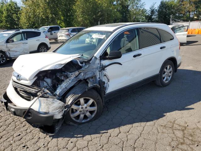 HONDA CR-V EX 2008 white  gas JHLRE48558C028664 photo #1