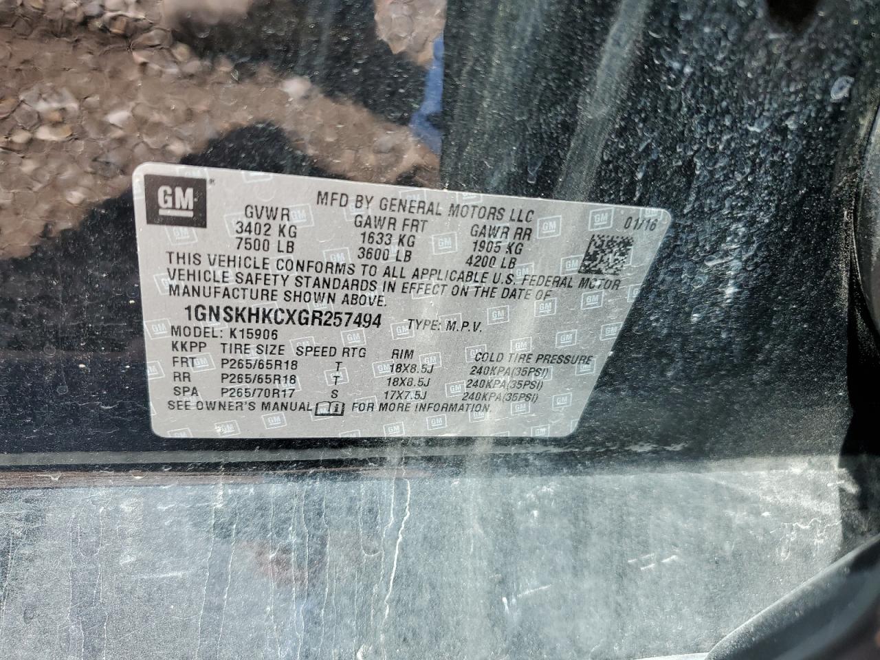 CHEVROLET SUBURBAN K1500 LT