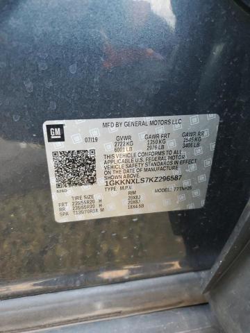 2019 GMC ACADIA DENALI 1GKKNXLS7KZ296587