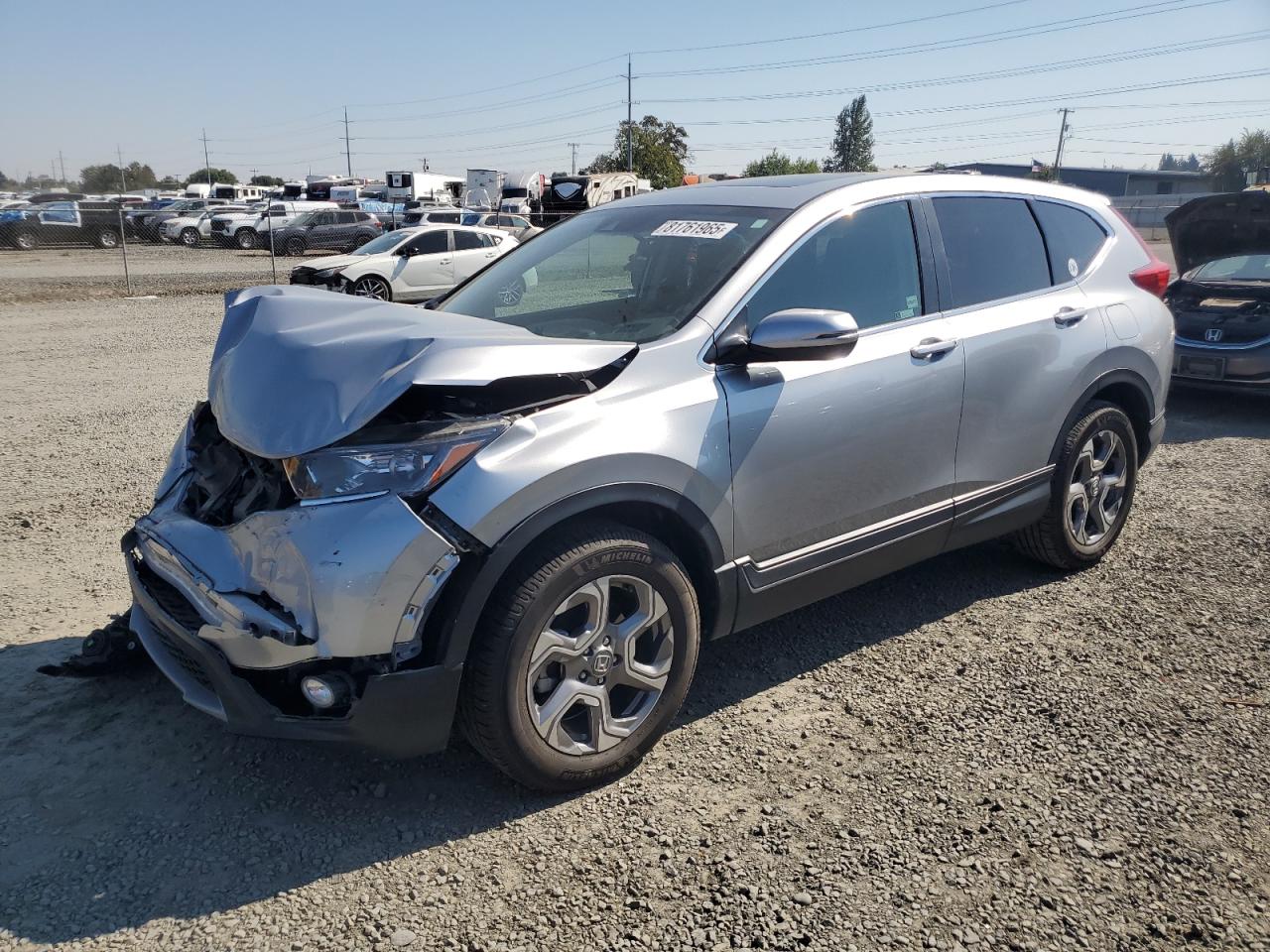 Lot #3285603291 2019 HONDA CR-V EX