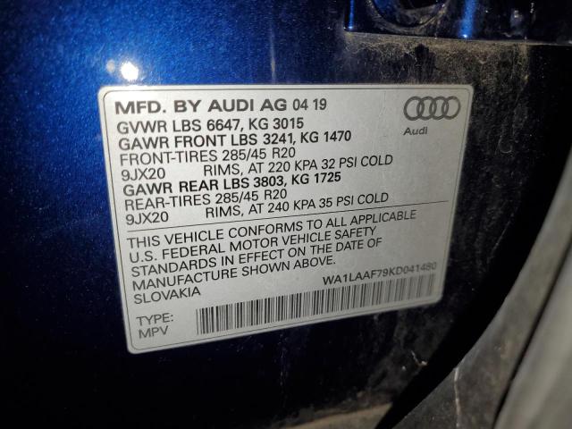 2019 AUDI Q7 PREMIUM #3303051599