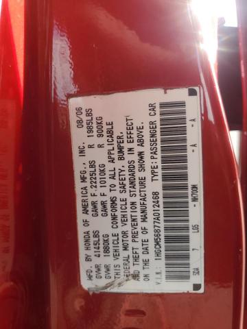 2007 HONDA ACCORD EX #3309487652