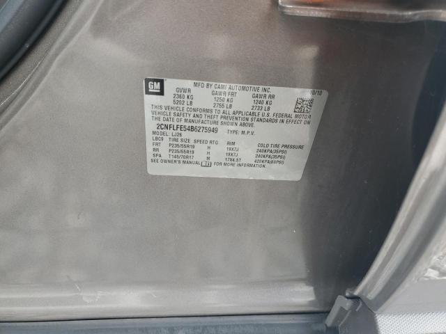 2011 CHEVROLET EQUINOX LT - 2CNFLFE54B6275949