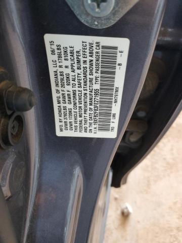 2015 HONDA CIVIC EX 19XFB2F83FE271955