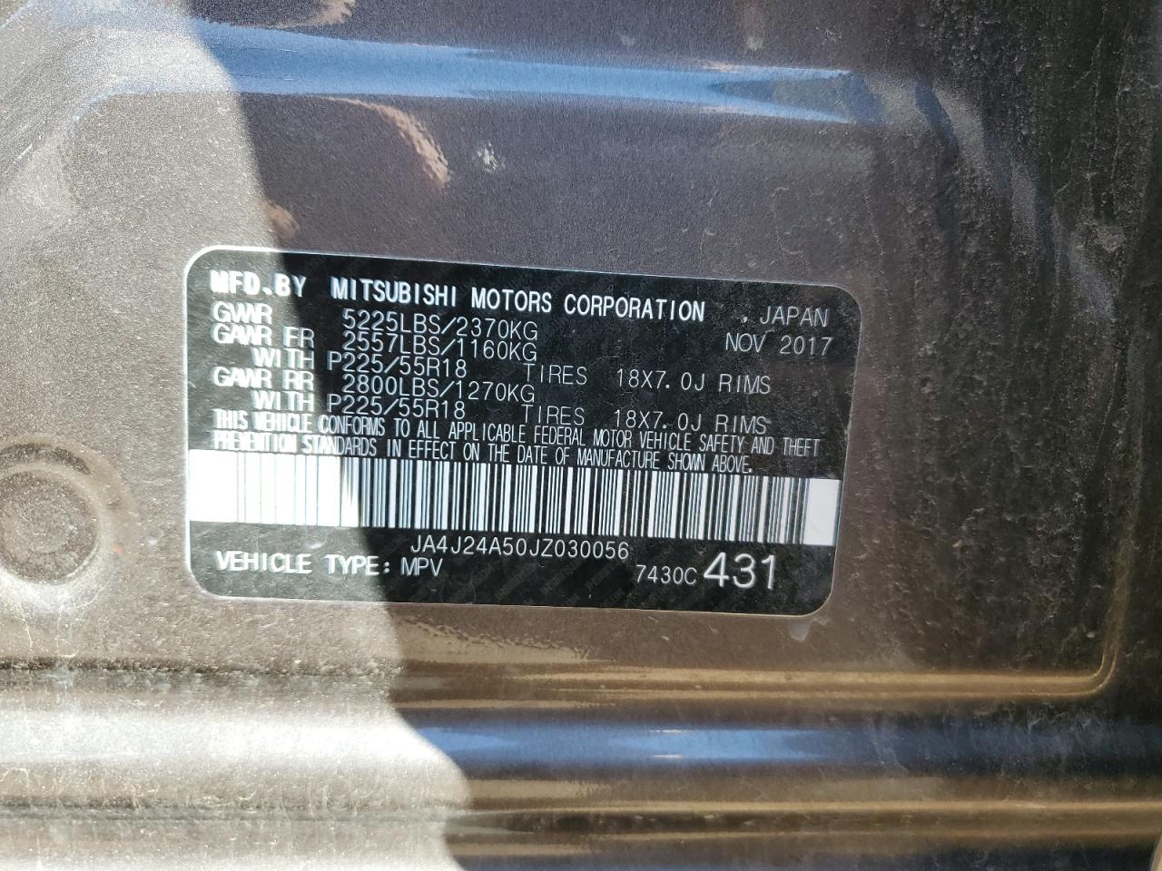 MITSUBISHI OUTLANDER SE