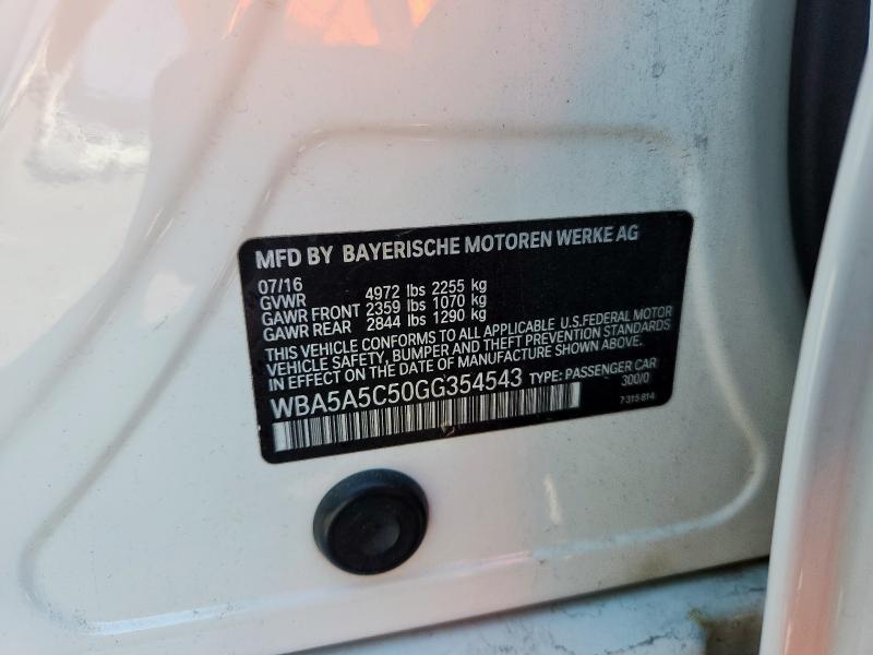 2016 BMW 528 I #3311451271