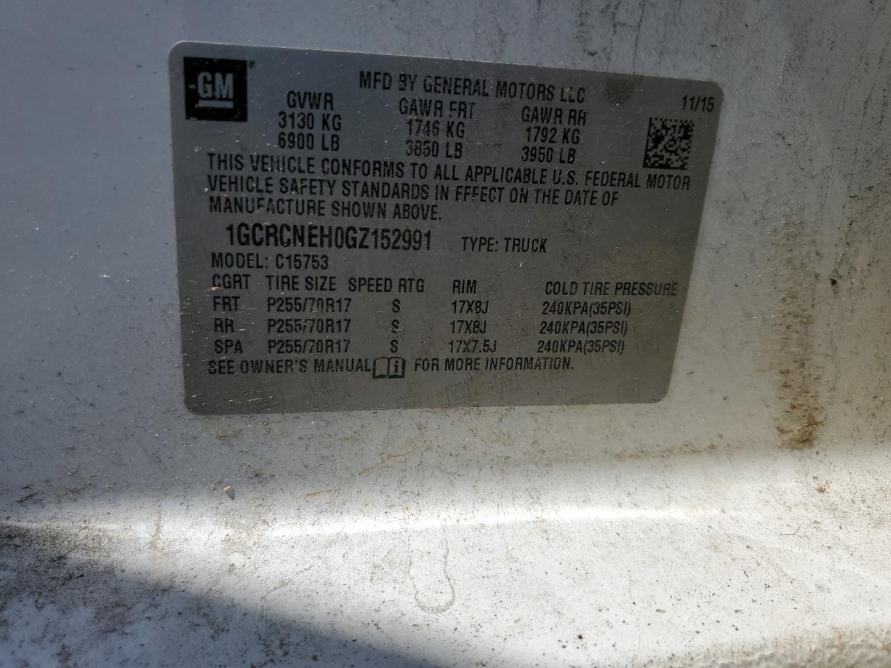 CHEVROLET SILVERADO C1500