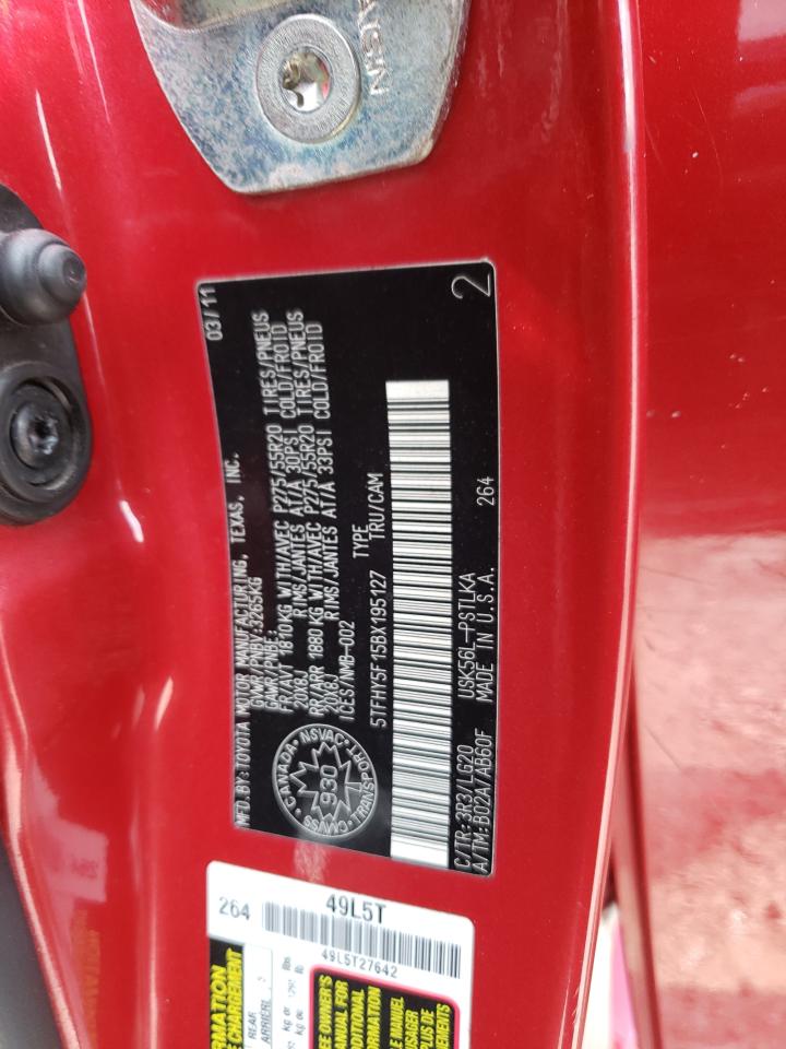 TOYOTA TUNDRA CREWMAX LIMITED