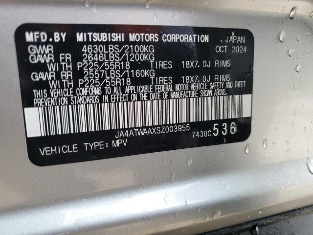 2025 MITSUBISHI ECLIPSE CR JA4ATWAAXSZ003955