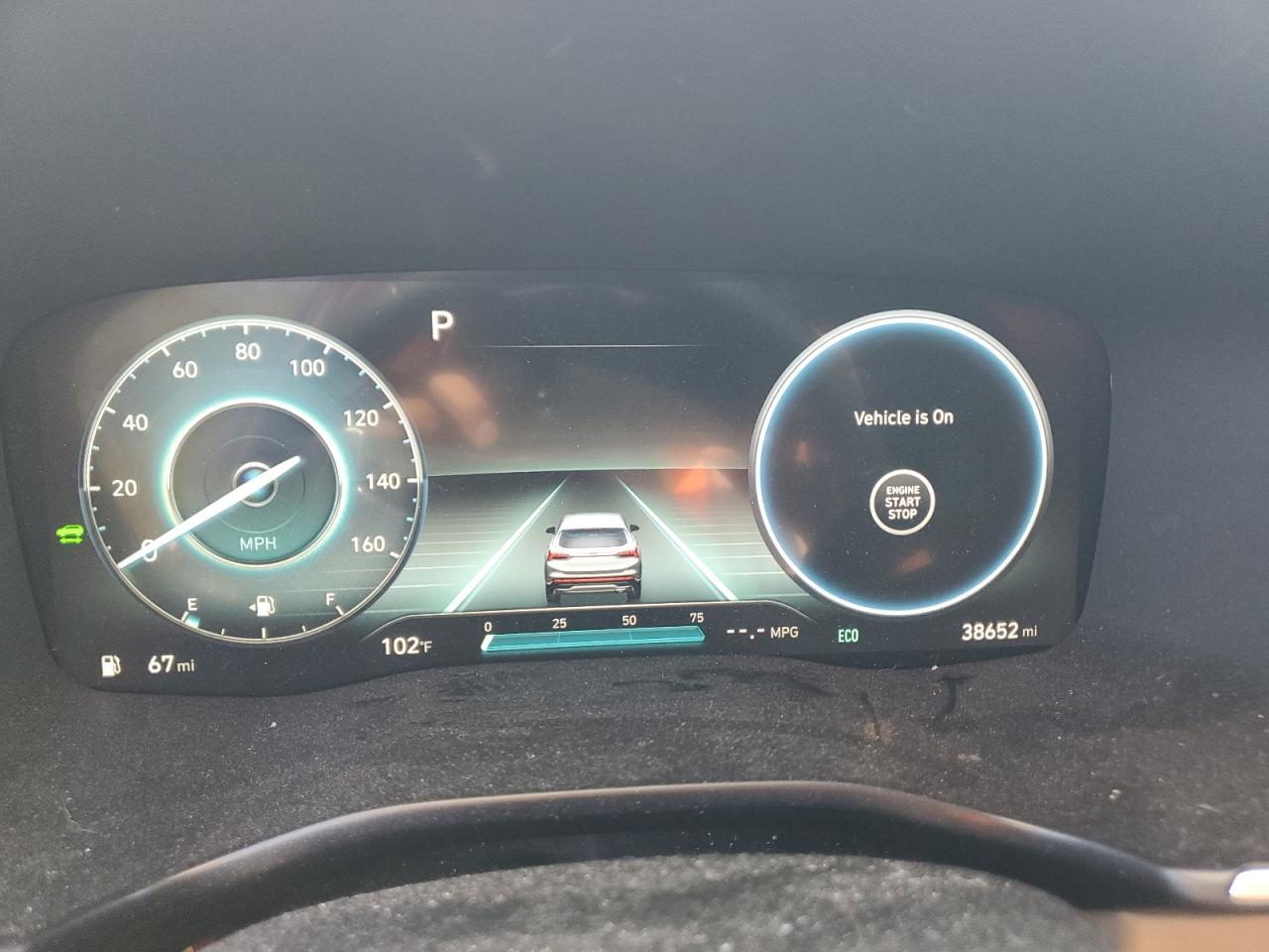 HYUNDAI SANTA FE BLUE