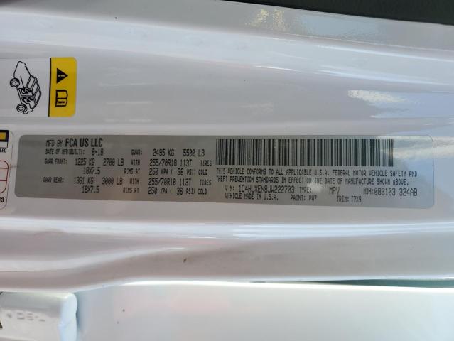 2018 JEEP WRANGLER UNLIMITED SAHARA 1C4HJXEN8JW222703