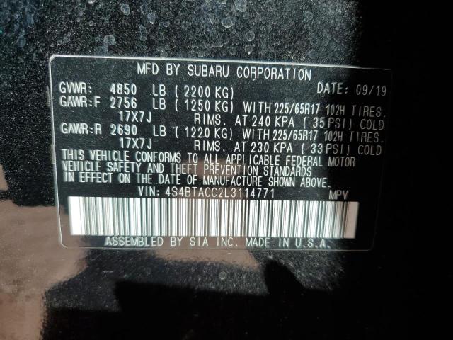 2020 SUBARU OUTBACK PREMIUM - 4S4BTACC2L3114771