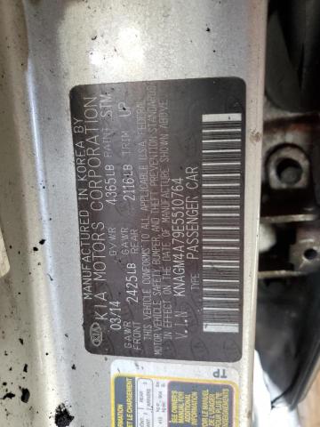 2014 KIA OPTIMA LX #3316027354