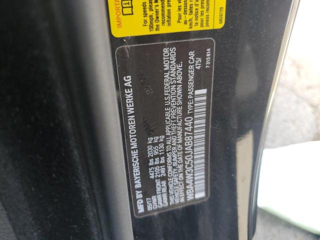 2018 BMW 430I WBA4W3C50JAB87440