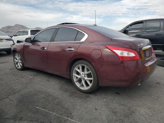 NISSAN MAXIMA S 2009 burgundy  gas 1N4AA51E69C820285 photo #3