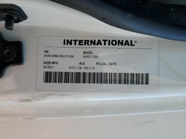 2022 INTERNATIONAL MV607 #3280583419