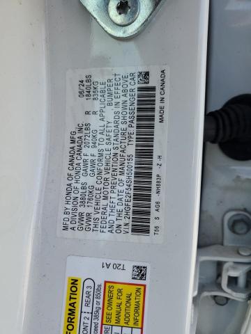 2025 HONDA CIVIC SPOR - 2HGFE2F54SH500155