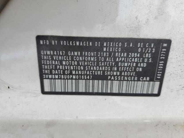 2023 VOLKSWAGEN JETTA SPOR 3VWBM7BU0PM016547