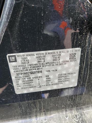 2016 GMC SIERRA C15 3GTP1NEC1GG371816