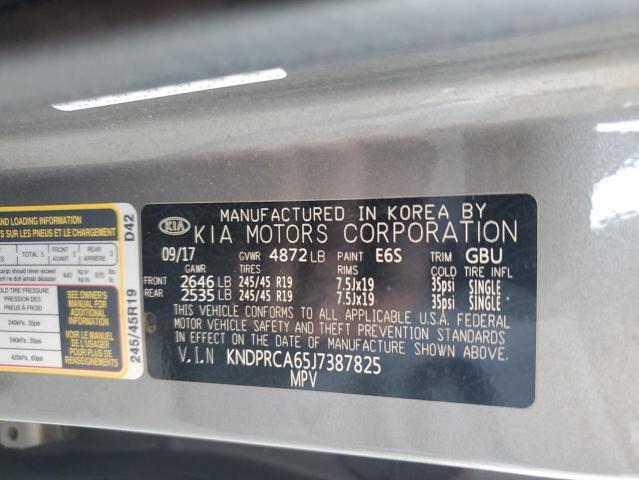 2018 KIA SPORTAGE S KNDPRCA65J7387825