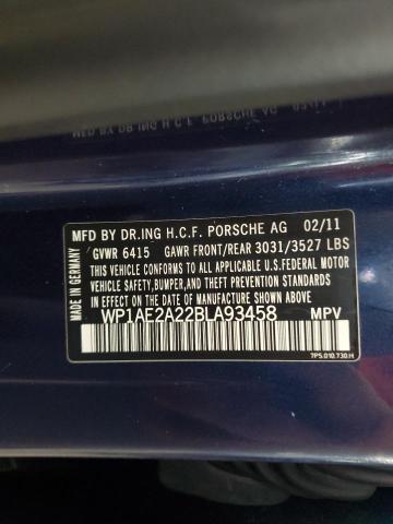 2011 PORSCHE CAYENNE S #3241622434