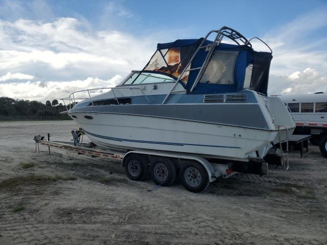 FOUR WINNS BOAT W/TRA 1990 white   4WNCV075J990 photo #4